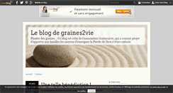 Desktop Screenshot of graines2vie.over-blog.com