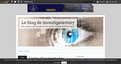 Desktop Screenshot of investigatestory.over-blog.com