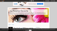 Desktop Screenshot of lafenetreouverte.over-blog.com