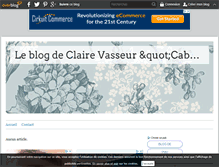 Tablet Screenshot of clairevasseur.over-blog.com