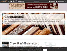 Tablet Screenshot of chroniknroll.over-blog.com