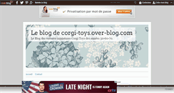 Desktop Screenshot of corgi-toys.over-blog.com
