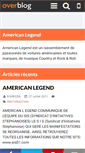 Mobile Screenshot of american-legend.over-blog.com