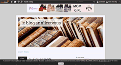 Desktop Screenshot of annlizetvous.over-blog.com