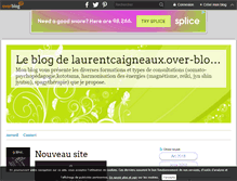 Tablet Screenshot of laurentcaigneaux.over-blog.com