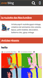 Mobile Screenshot of lesfeeslumiere.over-blog.com