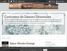 Tablet Screenshot of costumes.danseorientale.over-blog.fr