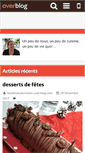 Mobile Screenshot of lesdelicesdemanon.over-blog.com