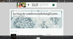 Desktop Screenshot of cambroussefishing22.over-blog.com