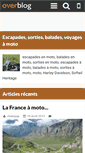 Mobile Screenshot of escapades-a-moto.over-blog.com