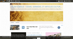 Desktop Screenshot of islam-kabylie.over-blog.com