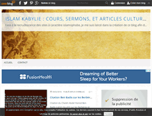 Tablet Screenshot of islam-kabylie.over-blog.com