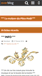 Mobile Screenshot of la-maison-du-pere-noel.over-blog.com