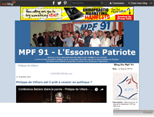 Tablet Screenshot of mpf91.over-blog.fr