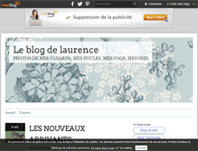 Tablet Screenshot of lescanardsdelaurence.over-blog.com