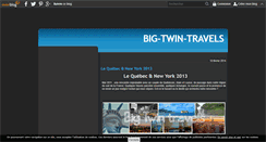 Desktop Screenshot of big-twin-travels.over-blog.com