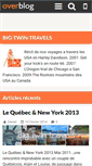 Mobile Screenshot of big-twin-travels.over-blog.com