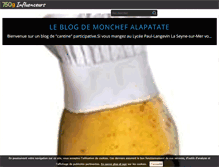 Tablet Screenshot of monchef-alapatate.over-blog.com