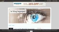 Desktop Screenshot of legospel.over-blog.com
