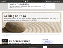 Tablet Screenshot of la-ptite-vie-de-yaya.over-blog.com