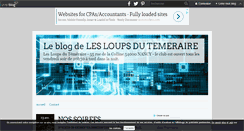 Desktop Screenshot of lesloupsdutemeraire.over-blog.com