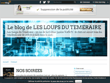 Tablet Screenshot of lesloupsdutemeraire.over-blog.com