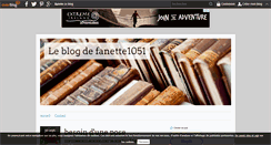 Desktop Screenshot of fanette1051.over-blog.com