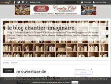 Tablet Screenshot of chantier-imaginaire.over-blog.com