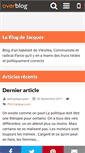 Mobile Screenshot of leblogdejacques.over-blog.com