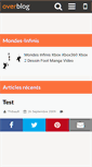 Mobile Screenshot of mondes-infinis.over-blog.com