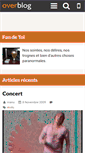 Mobile Screenshot of fandetoi.over-blog.fr