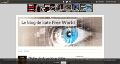 Desktop Screenshot of katefree.over-blog.com