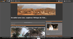 Desktop Screenshot of en-safari-avec-liza.over-blog.com