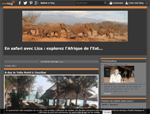 Tablet Screenshot of en-safari-avec-liza.over-blog.com