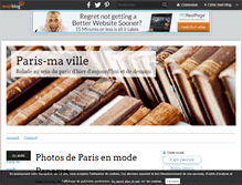 Tablet Screenshot of paris-ma-ville.over-blog.com