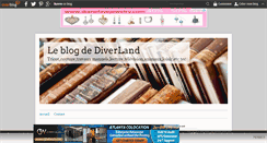 Desktop Screenshot of diverland.over-blog.com