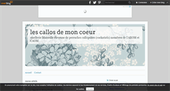 Desktop Screenshot of lescallosdemoncoeur.over-blog.com