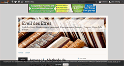 Desktop Screenshot of eveildesetres.over-blog.com