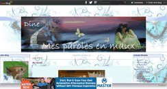 Desktop Screenshot of mesparolesenmaux.over-blog.com