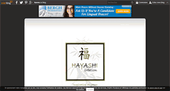 Desktop Screenshot of hayashi.over-blog.com