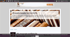 Desktop Screenshot of dream-twi-404.over-blog.com