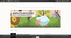 Desktop Screenshot of espacemoliere.over-blog.com
