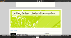 Desktop Screenshot of lescroixdedidine.over-blog.com