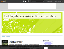 Tablet Screenshot of lescroixdedidine.over-blog.com