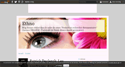 Desktop Screenshot of ethnologie-uha.over-blog.fr