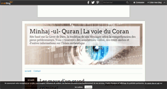 Desktop Screenshot of minhajquran.over-blog.com