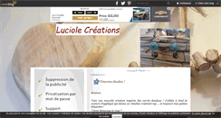 Desktop Screenshot of luciole-creations.over-blog.com