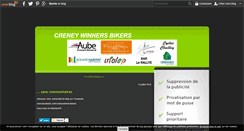 Desktop Screenshot of creneywinnersbikers.over-blog.com