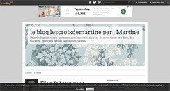 Desktop Screenshot of lescroixdemartine.over-blog.com