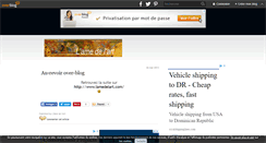 Desktop Screenshot of lamedelart.over-blog.com